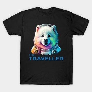Samoyed space traveller T-Shirt